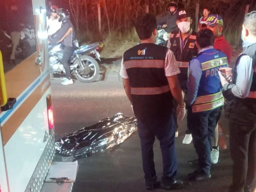 Muchacha pierde la vida tras caerse de “moto” que participaba en carreras clandestinas