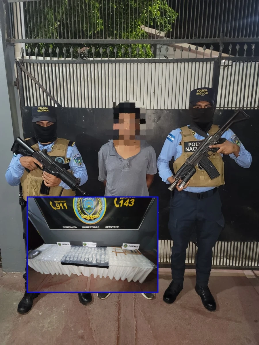 Arrestan a supuesto cabecilla de la MS-13 en posesión de presunta cocaína